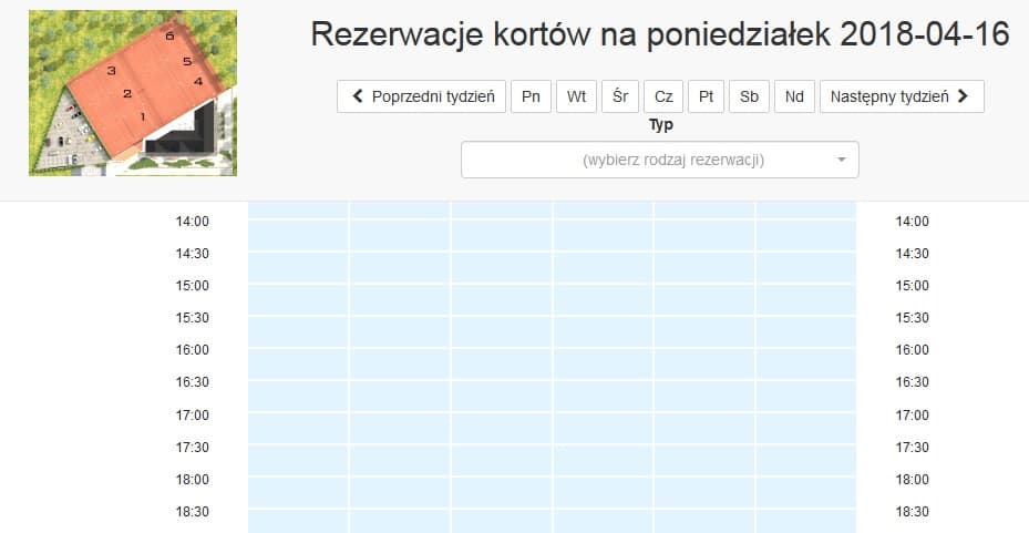 System rezerwacji zdjęcie